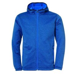 Kurtka Uhlsport Essential Fleece. Niebieskie kurtki sportowe męskie Uhlsport, m, bez wzorów, z polaru, do piłki nożnej. W wyprzedaży za 202.00 zł.