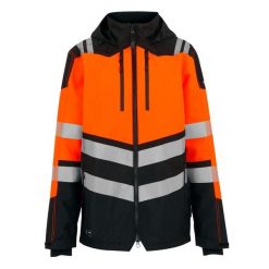 Kurtka Wodoodporna Męska Odblaskowa. Brązowe kurtki męskie Regatta, m, bez wzorów, z materiału, z kapturem. Za 417.99 zł.