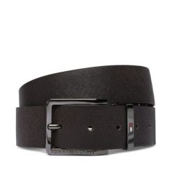 Pasek Tommy Hilfiger. Brązowe paski damskie Tommy Hilfiger, bez wzorów. Za 229.99 zł.