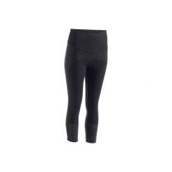 Legginsy 7/8 900 Gym. Czarne legginsy sportowe damskie DOMYOS. W wyprzedaży za 54.99 zł.
