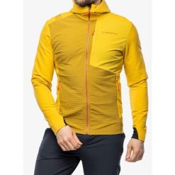 Kurtka softshell męska La Sportiva Descender Storm Jkt. Żółte kurtki sportowe męskie La Sportiva, na zimę, m, bez wzorów, z softshellu. Za 682.49 zł.
