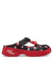 Crocs Klapki 211143 Czarny. Czarne klapki damskie Crocs, bez wzorów, z tworzywa sztucznego, bez obcasa. Za 209.99 zł.