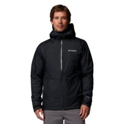 Kurtka sportowa męska Inner Limits Insulated Jacket. Czarne kurtki sportowe męskie Columbia, m, bez wzorów, z materiału, trekkingowe. Za 699.99 zł.