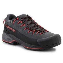 Buty do chodzenia męskie La Sportiva Tx4 Evo Gtx Carbon Cherry Tomato. Czarne buty sportowe męskie La Sportiva, z materiału, bez zapięcia, trekkingowe. Za 1,086.00 zł.