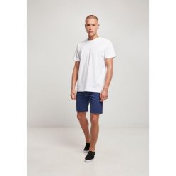 Szorty Urban Classics stretch twill. Niebieskie szorty męskie Urban Classics, m, bez wzorów, eleganckie. Za 195.50 zł.