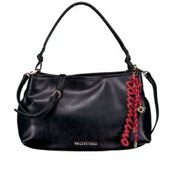 Valentino by Mario Valentino Torba shopper Winter Re Torby na ramię 1 ct Damski. Czarne torby na ramię damskie Valentino by Mario Valentino, bez wzorów, z materiału, eleganckie, na ramię, bez dodatków. Za 538.99 zł.