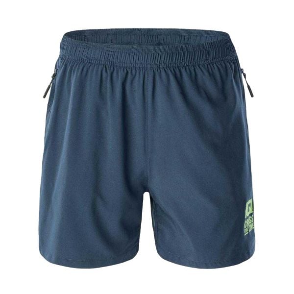 Męskie Spodenki Z Logo Onre. Niebieskie krótkie spodenki sportowe męskie IQ, m, bez wzorów, z elastanu. Za 144.99 zł.