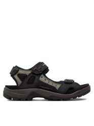 ECCO Sandały Yucatan Sandal Sanda 6956450034. Czarne sandały męskie ecco, z nubiku, bez zapięcia. Za 449.99 zł.