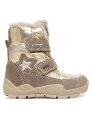 Primigi Śniegowce GORE-TEX 8881511 S Brązowy. Brązowe buty zimowe dziewczęce Primigi, z gore-texu, bez zapięcia. Za 469.99 zł.