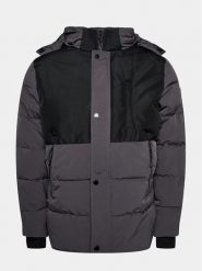 INDICODE Kurtka zimowa Titan 15-755 Szary Regular Fit. Szare kurtki męskie INDICODE, na zimę, m, bez wzorów, z syntetyku, bez kaptura. Za 439.99 zł.