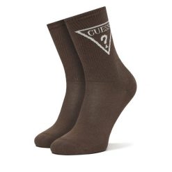Skarpety długie Guess. Brązowe skarpety damskie Guess, z aplikacjami. Za 59.99 zł.