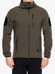 Kurtka polarowa męska Helikon-Tex Polar Patriot Pro. Brązowe kurtki męskie HELIKON-TEX, m, bez wzorów, z materiału, eleganckie, bez kaptura. Za 549.99 zł.