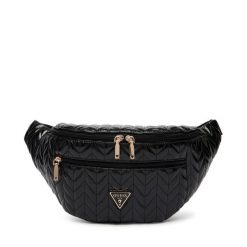 Nerka Guess. Czarne torebki do ręki damskie Guess, z aplikacjami, bez dodatków. Za 589.99 zł.