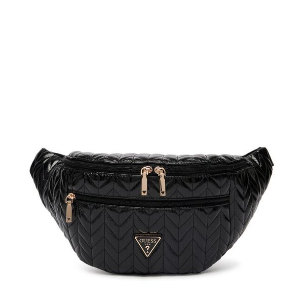 Nerka Guess. Czarne torebki do ręki damskie Guess, z aplikacjami, bez dodatków. Za 500.99 zł.