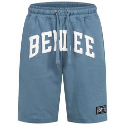 Szorty Benlee Amherst. Białe krótkie spodenki sportowe męskie BENLEE, s, z aplikacjami, z bawełny. Za 172.00 zł.