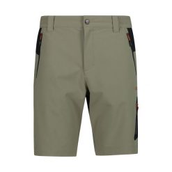 Szorty bermudzkie CMP. Zielone krótkie spodenki sportowe męskie CMP, bez wzorów, trekkingowe. Za 241.50 zł.