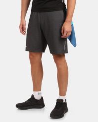Szorty Kilpi Nantes. Czarne krótkie spodenki sportowe męskie Kilpi, m, bez wzorów, z materiału, na fitness i siłownię. Za 152.00 zł.