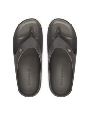 Tommy Hilfiger Japonki FW0FW09201 Szary. Szare klapki damskie Tommy Hilfiger, bez wzorów, z syntetyku, bez obcasa. Za 189.99 zł.