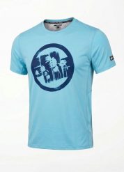 Męski t-shirt techniczny PITBULL koszulka treningowa sport Mesh LOGO PALMS. Żółte koszulki sportowe męskie PITBULL, m, bez wzorów, z elastanu, bez kołnierzyka, bez ramiączek, na fitness i siłownię. Za 159.00 zł.