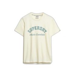 Damska koszulka o luźnym kroju Superdry Athletic Essentials. Czerwone t-shirty damskie Superdry., l, bez wzorów, bez kołnierzyka. Za 143.55 zł.