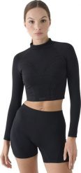 Koszulka damska 4F Longsleeve FNK F483 czarne 4FRAW24TFLOF483 20S XS/S. Czarne t-shirty damskie 4f, s, bez wzorów, bez kołnierzyka. Za 119.98 zł.