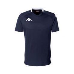 Jersey Kappa Bemi. Białe koszulki sportowe męskie Kappa, m, bez wzorów, z jersey, bez kołnierzyka, bez ramiączek, do piłki nożnej. Za 194.50 zł.