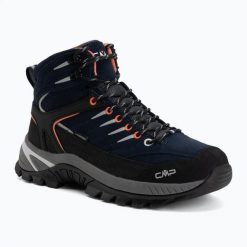 Buty trekkingowe damskie CMP Rigel 2.0 Mid Waterproof. Niebieskie trekkingi damskie CMP, przed kolano, trekkingowe. Za 389.99 zł.