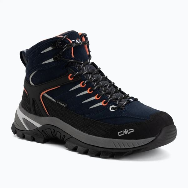 Buty trekkingowe damskie CMP Rigel 2.0 MID. Niebieskie trekkingi damskie CMP, za kostkę, trekkingowe. Za 409.99 zł.