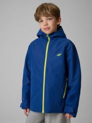 4F Kurtka membrana 5000 chłopięca - granatowa 164 (13-14 lat). Niebieskie kurtki i płaszcze dla chłopców 4f, bez wzorów, bez kaptura. Za 179.99 zł.