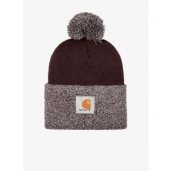 Czapka zimowa damska Carhartt Lookout Hat - deep wine. Brązowe czapki i kapelusze damskie Carhartt, na zimę, bez wzorów, sportowe. Za 87.99 zł.
