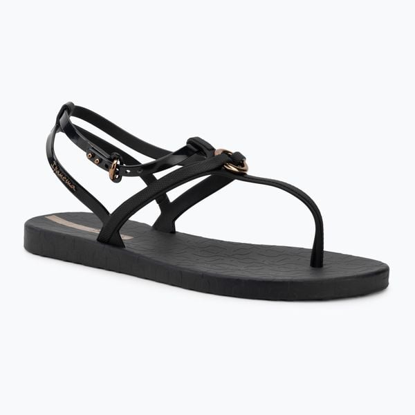 Sandały damskie Ipanema Atena. Czarne sandały damskie Ipanema, bez wzorów, z materiału, bez obcasa, bez zapięcia. Za 149.99 zł.