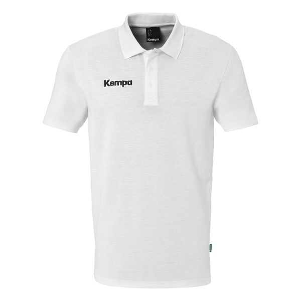 Polo Kempa Classic. Białe koszulki sportowe damskie Kempa, bez wzorów, z materiału, bez kołnierzyka, bez ramiączek, do piłki ręcznej. Za 163.50 zł.