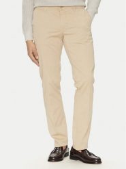 Marciano Guess Spodnie materiałowe 5GHB26 2322Z Beżowy Regular Fit. Brązowe spodnie materiałowe męskie Marciano Guess, m, z aplikacjami, z bawełny. Za 339.99 zł.