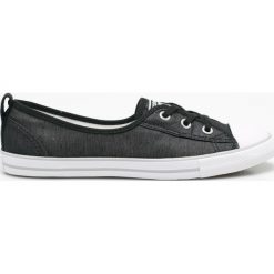 Converse - Tenisówki. Szare trampki i tenisówki damskie Converse, z materiału. W wyprzedaży za 159.90 zł.
