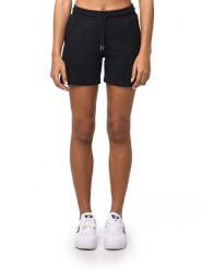 Odzież sportowa z kieszenie na co dzień na siłownię. Biała szorty sportowe damskie LEONE 1947 APPAREL, xl, bez wzorów, sportowe, na fitness i siłownię. Za 84.16 zł.