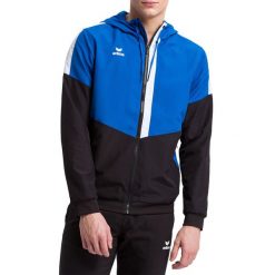 Kurtka z kapturem Erima Tracktop Squad. Czarne kurtki sportowe męskie Erima, l, bez wzorów, na fitness i siłownię. W wyprzedaży za 209.10 zł.