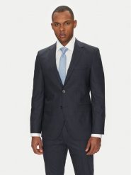 BOSS Garnitur H-Jeckson 50540757 Granatowy Regular Fit. Niebieskie garnitury męskie Boss, bez wzorów, z wełny. Za 1,619.00 zł.