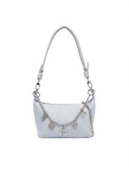 Guess Torebka J6BZ33 K6616 Srebrny. Szare torby i plecaki dziecięce Guess, z materiału. Za 294.99 zł.