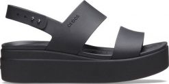Crocs Crocs Brooklyn Low Wedge 206453-2EL Brązowe 38/39. Brązowe klapki damskie Crocs, bez wzorów, sportowe, bez obcasa. Za 220.81 zł.