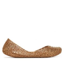 Baleriny Melissa. Żółte baleriny damskie Melissa, bez wzorów, bez obcasa. Za 229.99 zł.