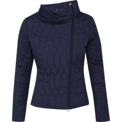 Kurtka EA7 EMPORIO ARMANI. Niebieskie kurtki damskie EA7 Emporio Armani, bez wzorów, z materiału, bez kaptura. W wyprzedaży za 460.00 zł.