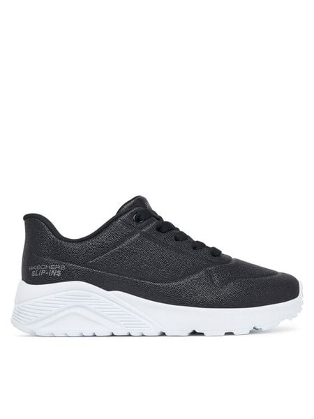 Skechers Sneakersy Uno Lite Ease 310425L/BLK Czarny. Czarne buty sportowe dziewczęce Skechers, bez wzorów, bez zapięcia. Za 269.99 zł.