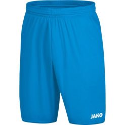 Szorty Jako Manchester 2.0. Niebieskie szorty sportowe damskie Jako, xl, bez wzorów, z materiału, sportowe. Za 132.50 zł.