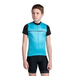 Chłopięca koszulka kolarska Kilpi CORRIDOR-JB. Niebieskie t-shirty dla chłopców Kilpi, bez wzorów, z poliesteru, bez ramiączek. Za 153.53 zł.