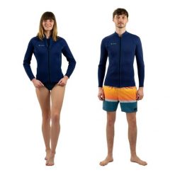 Kurtka dla obu płci - neopren 2-2mm. Czarne kurtki męskie HANA OUTDOORS, l, bez wzorów, z materiału. Za 359.99 zł.