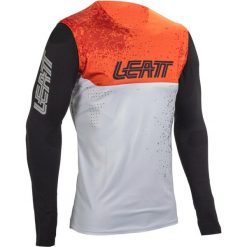 Bluza rowerowa Leatt Jersey MTB Gravity 5.0. Białe bluzy męskie LEATT, l, bez wzorów, z jersey, bez kaptura, rowerowe. Za 392.99 zł.