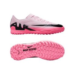 Buty piłkarskie Nike Zoom Mercurial Vapor 15 Academy TF. Czerwone buty sportowe męskie Nike, bez zapięcia, do piłki nożnej, nike zoom. Za 323.16 zł.