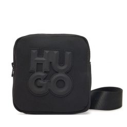 Saszetka HUGO. Czarne saszetki męskie Hugo, młodzieżowe, małe. Za 139.99 zł.