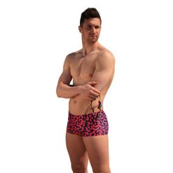 Kąpielówki Mako. Czerwone kąpielówki dla chłopców MAKO, bez wzorów. Za 246.50 zł.