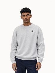 Bluza Le Coq Sportif Contemporain LF N°1. Niebieskie bluzy sportowe męskie le coq sportif, l, bez wzorów, z materiału, bez kaptura, na fitness i siłownię. Za 439.50 zł.